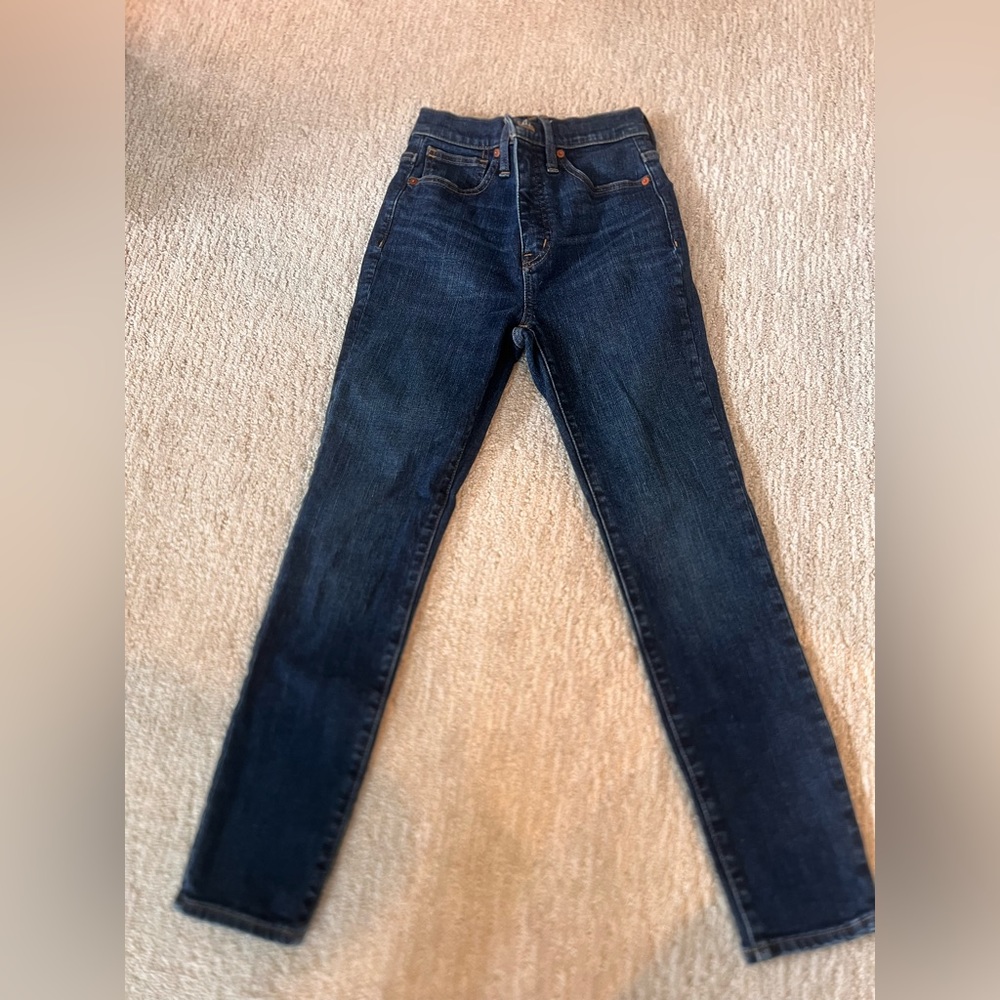 Madewell 11” high rise skinny size 24 petite